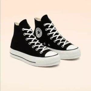CONVERSE WOMENS PLATFORM ALL STAR HIGH TOP PRICE FIRM